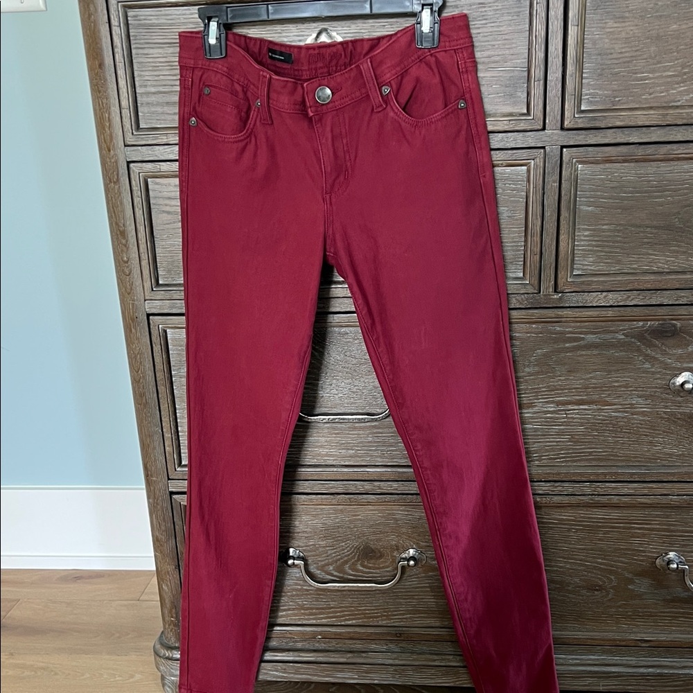 Red Skinny Jeans